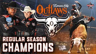 Kansas City Outlaws 2024 PBR Teams Regular Season CHAMPIONS  PBR [upl. by Charry]