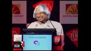 Dr APJ Kalam The nation is bigger than the political system  India Today Conclave 2013 [upl. by Jowett50]