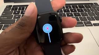 Brand New Apple Watch Not Turning On  Red Dock Charging Icon During First Charge [upl. by Aninep]