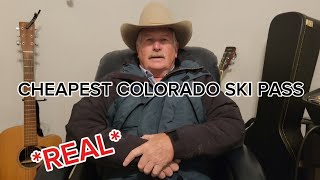 Cheapest Colorado Ski Pass [upl. by Aldwin]