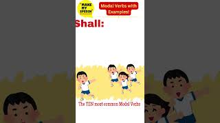 Modal Verbs with Examples  10 Common Modal Verbs  ModalVerbs [upl. by Aicilaana883]