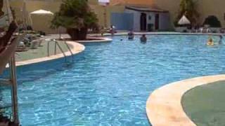 Marinda Garden Hotel Pool area Calan Bosch Menorca Spain [upl. by Kirschner]