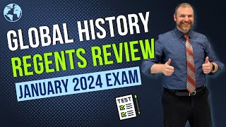 Global History Regents Review  January 2024 MultipleChoice Section [upl. by Enerual]