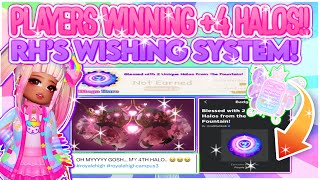 🌼How PLAYERS WIN 4 HALOS Royale High’s WISHING SYSTEM HYPOTHESIS amp analysis🥚🌷 royalehigh [upl. by Leuas]