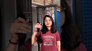 first time i donate my hair🥰  great experience akankhya trending viral creator hairdonation [upl. by Ardnekal298]