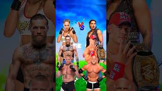 WWE VS UFC 😈💥 shorts sports wwe ufc comparison [upl. by Rebm]