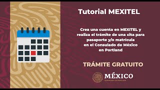 Crea una cuenta en MEXITEL y tramita una cita para pasaporte matrícula o INE [upl. by Rosemari788]