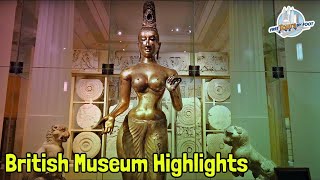 British Museum Tour  A Virtual Walk Inside a London Institution [upl. by Airam860]