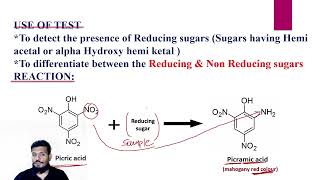 Picric acid test for Reducing Sugars [upl. by Lerud]