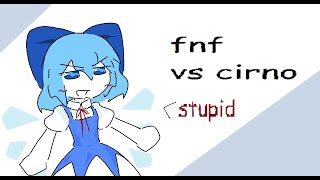 Cirno ONESHOT  FNF Mod [upl. by Glenna]