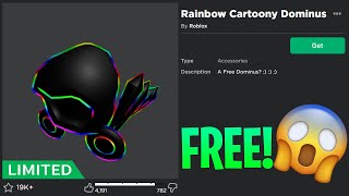 FREE⭐ How Get New Free Dominus On Roblox 2022 Promo Code Limited Item [upl. by Birgit]