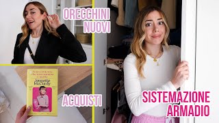 SISTEMO LARMADIO CAMBIO PIERCING E ULTIMI ACQUISTI 🤪  VLOG 190523 [upl. by Ordep]