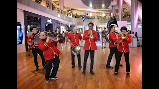 Marching Band CHRISTMAS eventmagiccomsg [upl. by Yalahs]