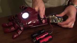 Iron Man Repulsor Version 10 Prototype Demo [upl. by Niawtna]