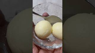 Sponge Rasgulla  Rasgulla shorts rasgulla food [upl. by Anaujait]