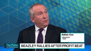 Adrian Cox  Beazley 2024 Half Year Results  Bloomberg [upl. by Cohbert]