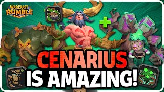 Cenarius Is CRAZY GOOD New Best Leader  Warcraft Rumble [upl. by Sitto]