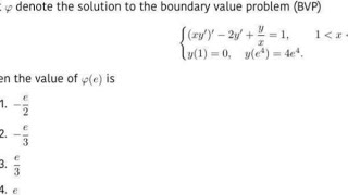 csir net mathematics june 2024 ode solutions [upl. by Nylitak]