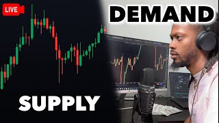 How To Catch The Best Supply amp Demand Setups in the Forex  Futures Market  Full Live Stream 🔴 [upl. by Yeorgi]