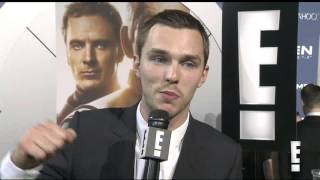 Nicholas Hoult gets attacked by James McAvoy [upl. by Marfe573]