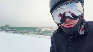 Snowboarding at perisher lost go pro0 [upl. by Ellehcor635]