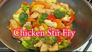 Easy Chicken Stir Fry Recipe [upl. by Alset879]