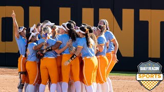 Tennessee softball Recapping the Lady Vols sweep of the NCAA Knoxville Regional [upl. by Aitnohs]