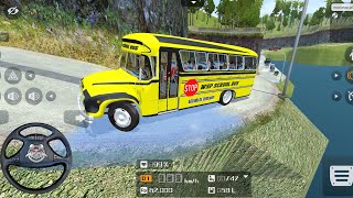 Heavy Car Transport off Road truck driving  bussid mod  truck driving in bussid [upl. by Dnalyar]