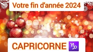 ♑️ CAPRICORNE  VOTRE FIN DANNÉE 2024  Guidance [upl. by Nanine]