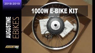 REVIEW Powerful 48V 1000w E Bike Conversion Kit [upl. by Marga]