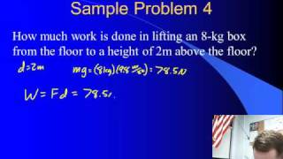 High School Physics  Work [upl. by Weaver]