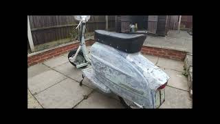 Lambretta Restoration project Li125 1964 [upl. by Werdna]