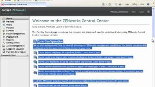 ZCM Installing ZENworks 11 SP2 [upl. by Dorkas545]