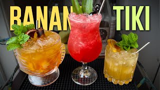 BANANA TIKI COCKTAILS [upl. by Ardnaek]