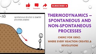 Spontaneous and nonspontaneous process II Criteria of spontaneity II Gibbs energy and entropy EASY [upl. by Carpet]