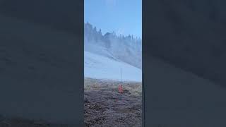 snow making Steamboat Springs at Howelsen Hill [upl. by Gibbie]