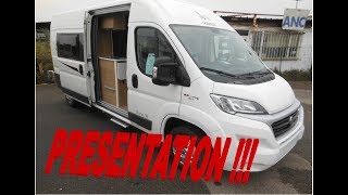 Cyril et Hedi de Camping car 69 présentent le fourgon RIMOR Horus 38 2018 [upl. by Biamonte]