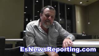 Boxing Promoter Says Cotto vs Geale Tough Fight  EsNews Boxing [upl. by Aziram417]