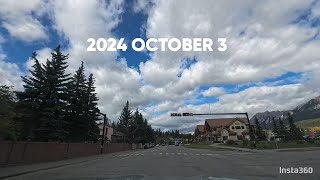 2024 OCTOBER 3 CANADA CANMORE BANFF [upl. by Arocahs859]