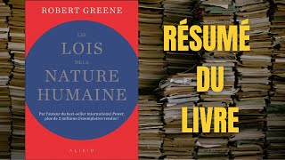 TOUT SAVOIR sur le livre quotLes lois de la nature humainequot [upl. by Adierf]