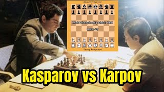 Garry Kasparov vs Anatoly Karpov  World Championship Match 1990 [upl. by Circosta]