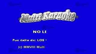 No Le Digas  Multikaraoke ► Éxito De Los Cadetes De Linares [upl. by Diarmuid376]