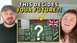 Americans Take the 11 Exam  Can We Pass This British School Test [upl. by Wurst]