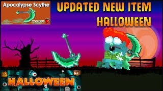 I Bought New Apocalypse Scythe  Review OMG│Growtopia [upl. by Virgina]