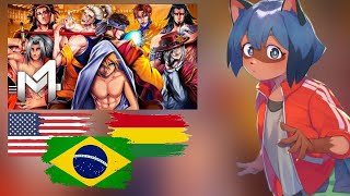 BNA React Rap Dos Humanos Shuumatsu no Valkyrie  Humanidade  M4rkim 🇺🇲🇧🇴🇧🇷 [upl. by Burg]