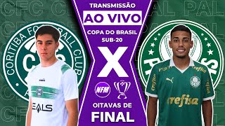 CORITIBA X PALMEIRAS AO VIVO  OITAVAS DEFINAL SUB20  COM IMAGENS DO ESTÃšDIO  PALMEIRAS SUB20 [upl. by Edualc]