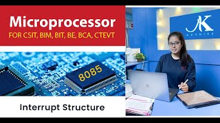 Day15 Interrupt Structure of Microprocessor 8085 ITeducationNepal FreeComputerCourseinNepal [upl. by Yemirej]