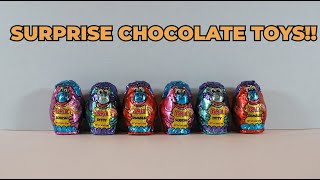 YowieWorld Surprise Chocolate Eggs Opening [upl. by Gail499]