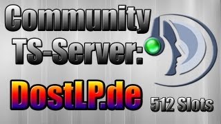 NEWS Neuer TSServer 512 Slots Communityserver für Gaming etc [upl. by Toffey788]