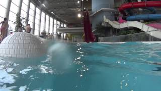 Zipping Down a Dangerous Water Slide at Aquapolis [upl. by Rubinstein365]